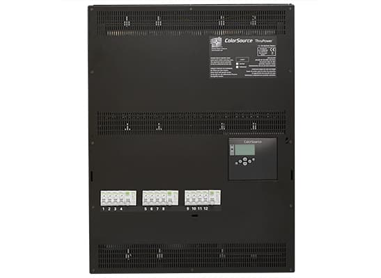 ColorSource ThruPower Cabinet, ND, 12x10A (2.3kW),RCD/4 circuits
